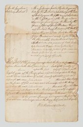 William Hooper manuscript docu