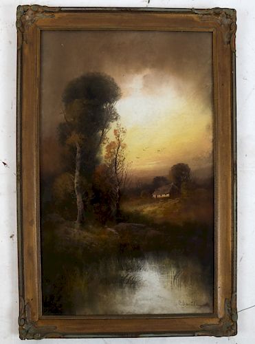WILLIAM HOWARD CHRISTY: LANDSCAPE -
