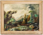 WILLIAM HUGH FERGUSON OIL ON C