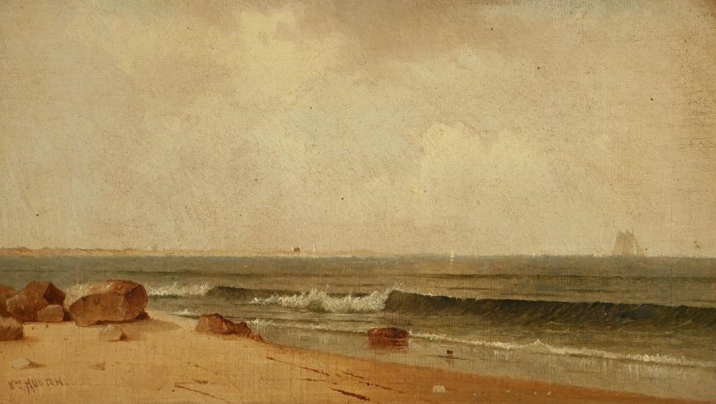 WILLIAM HUSTON, O/C, SEASCAPEOil on