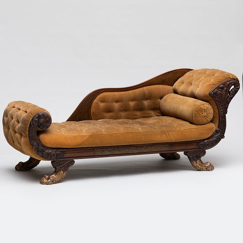 WILLIAM IV BRASS-INLAID ROSEWOOD,