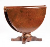 WILLIAM IV BURL WALNUT SUNDERL