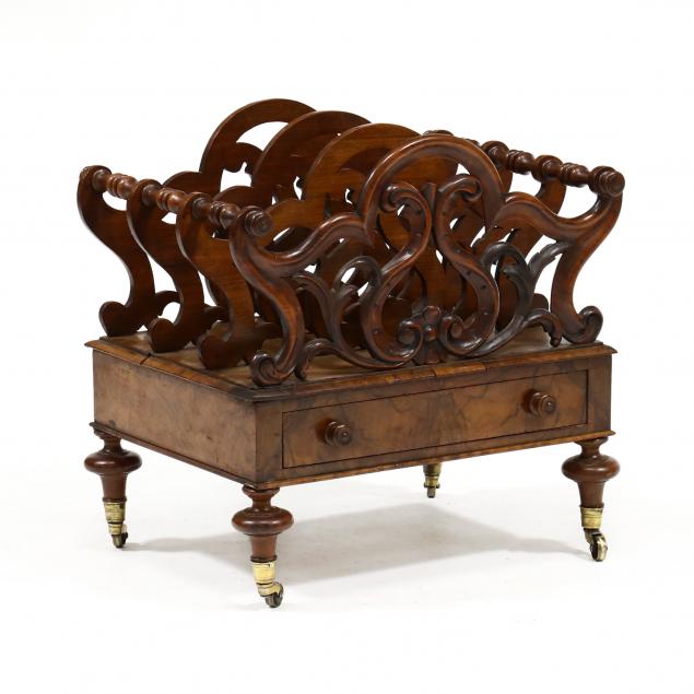 WILLIAM IV CARVED MAHOGANY