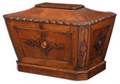 WILLIAM IV CARVED MAHOGANY CEL