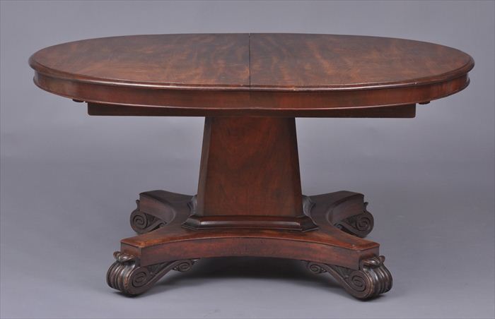WILLIAM IV CARVED MAHOGANY