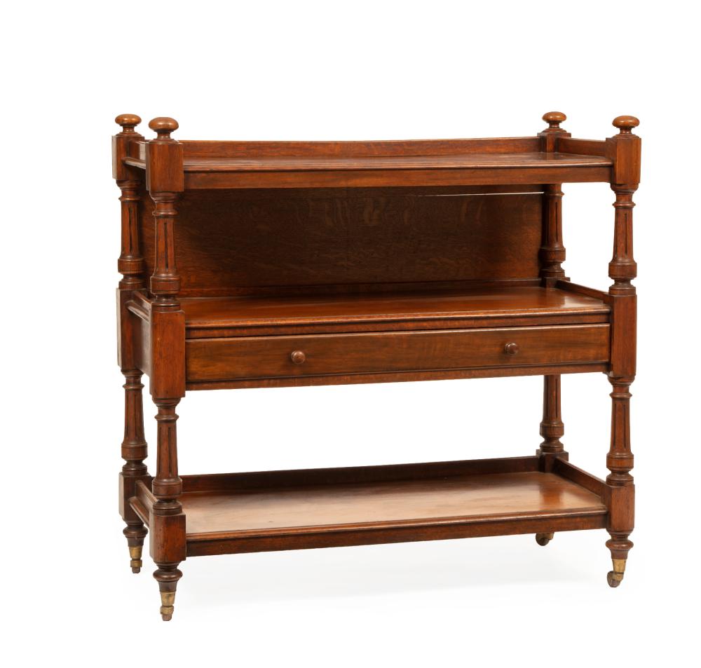 WILLIAM IV CARVED MAHOGANY
