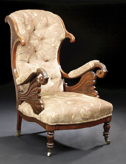 William IV Exuberantly Carved