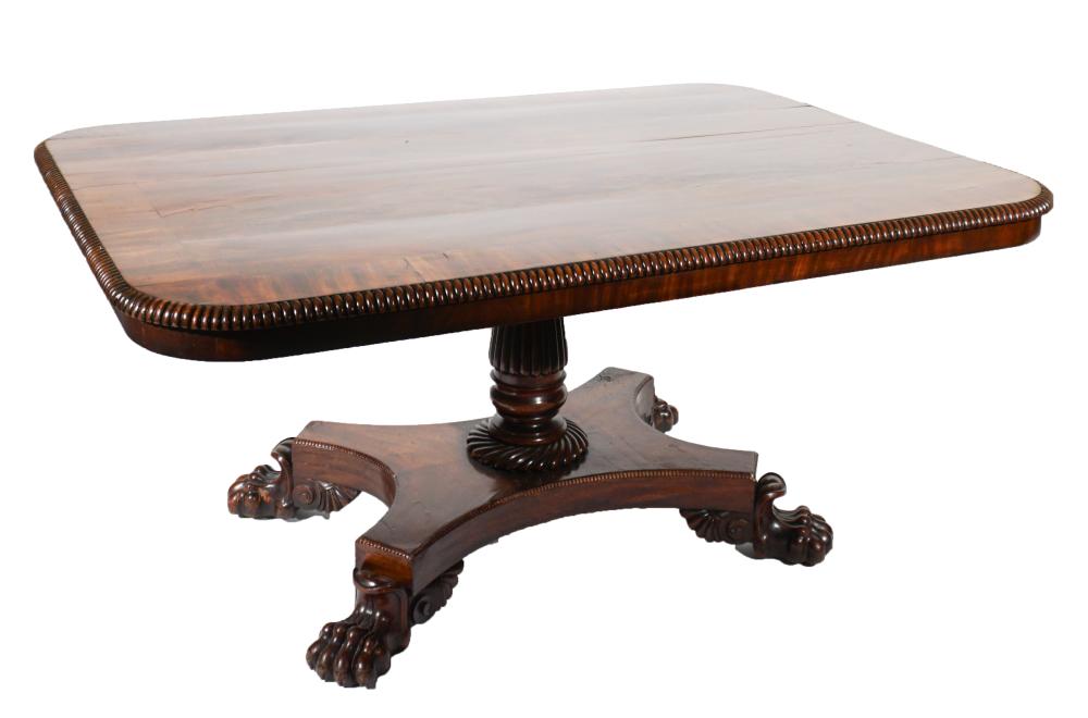 WILLIAM IV FIGURED MAHOGANY