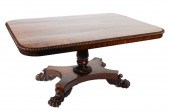 WILLIAM IV FIGURED MAHOGANY BR