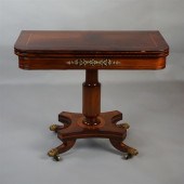 WILLIAM IV GILT-BRASS MOUNTED
