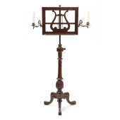 WILLIAM IV MAHOGANY ADJUSTABLE