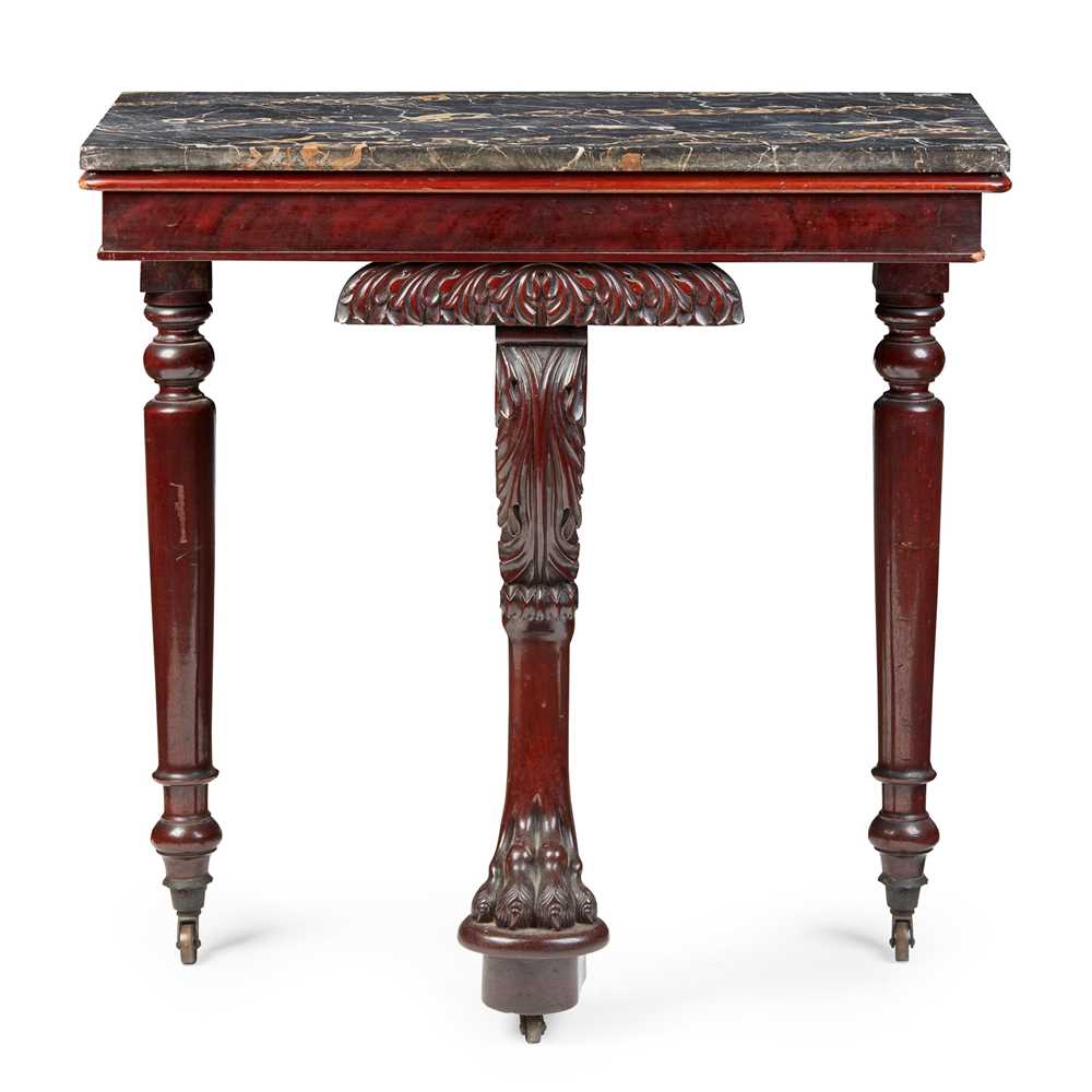 WILLIAM IV MAHOGANY AND PORTORO