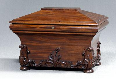 William IV mahogany cellaret,