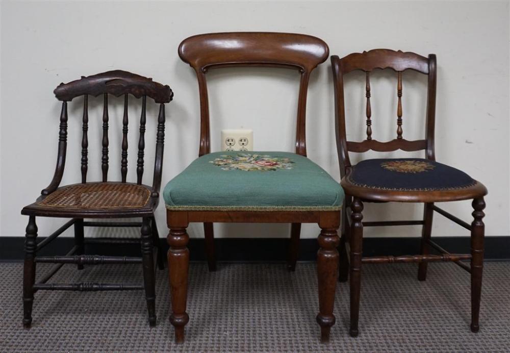 WILLIAM IV MAHOGANY FLORAL