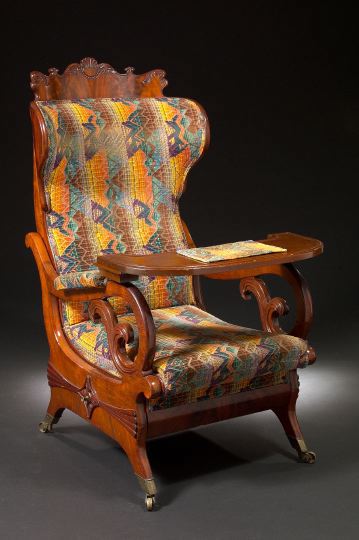 William IV Mahogany Reclining