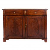 WILLIAM IV MAHOGANY SEVER Circ