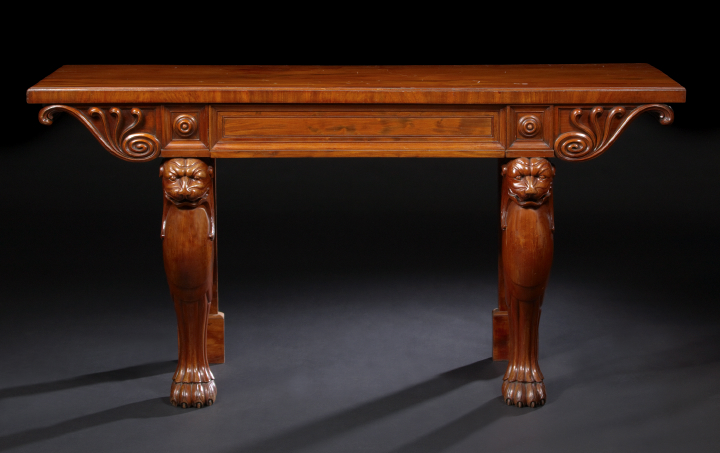 William IV Mahogany Side Table, 