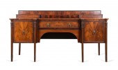 WILLIAM IV MAHOGANY STEP BACK