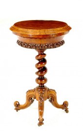William IV mahogany teapoy cir