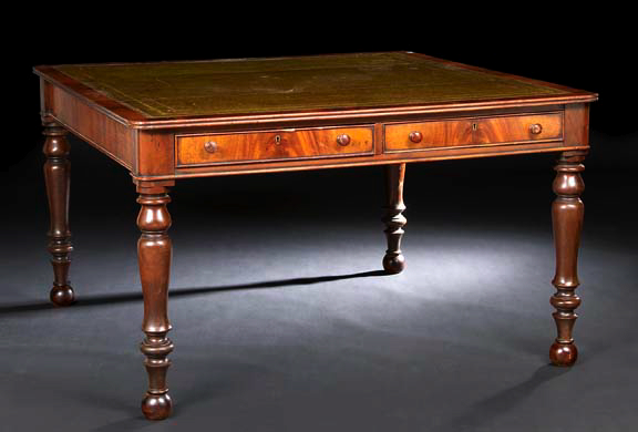 William IV Mahogany Writing Table,