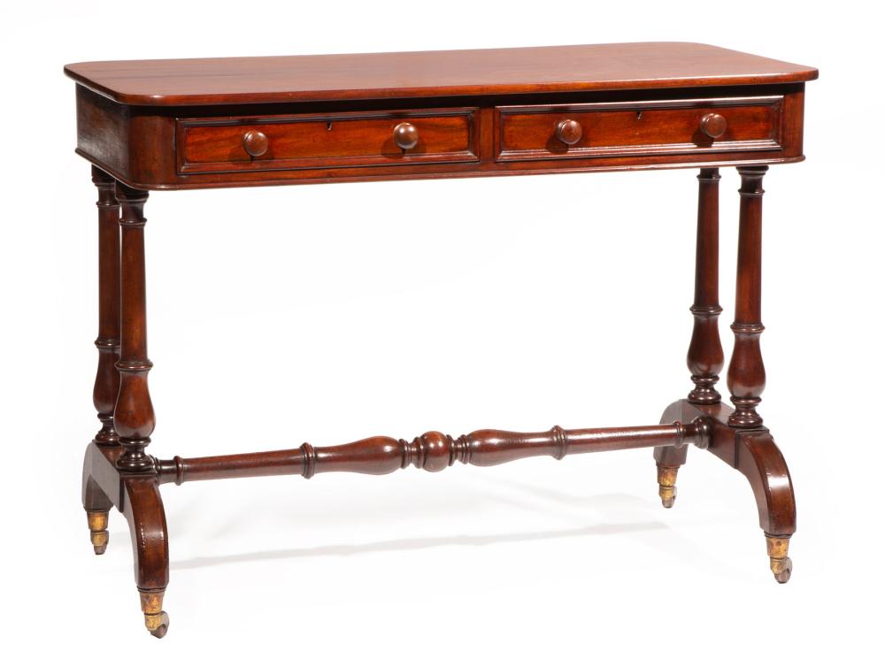WILLIAM IV MAHOGANY WRITING