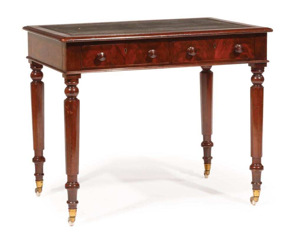 WILLIAM IV MAHOGANY WRITING