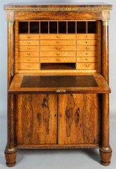WILLIAM IV PARCEL-GILT ROSEWOO
