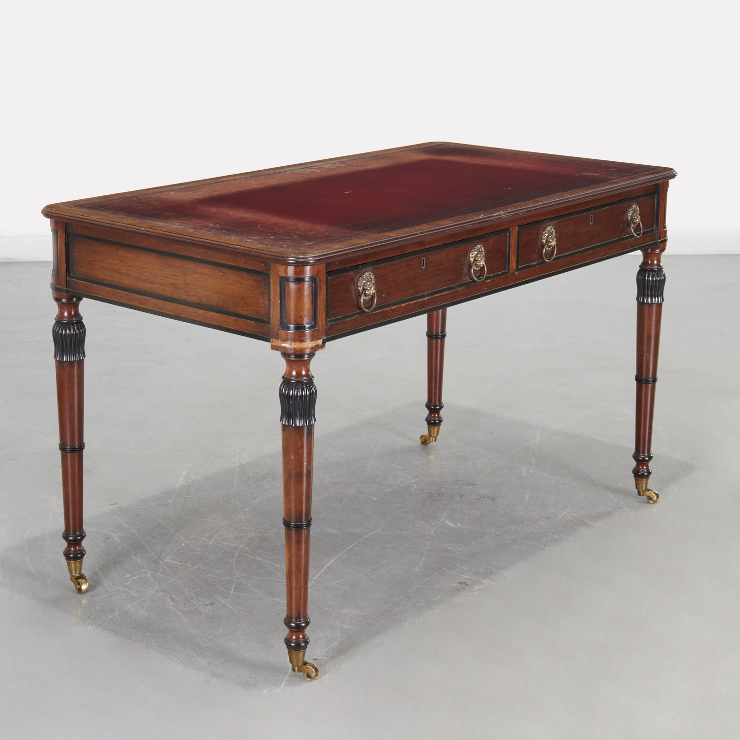 WILLIAM IV PART EBONIZED MAHOGANY