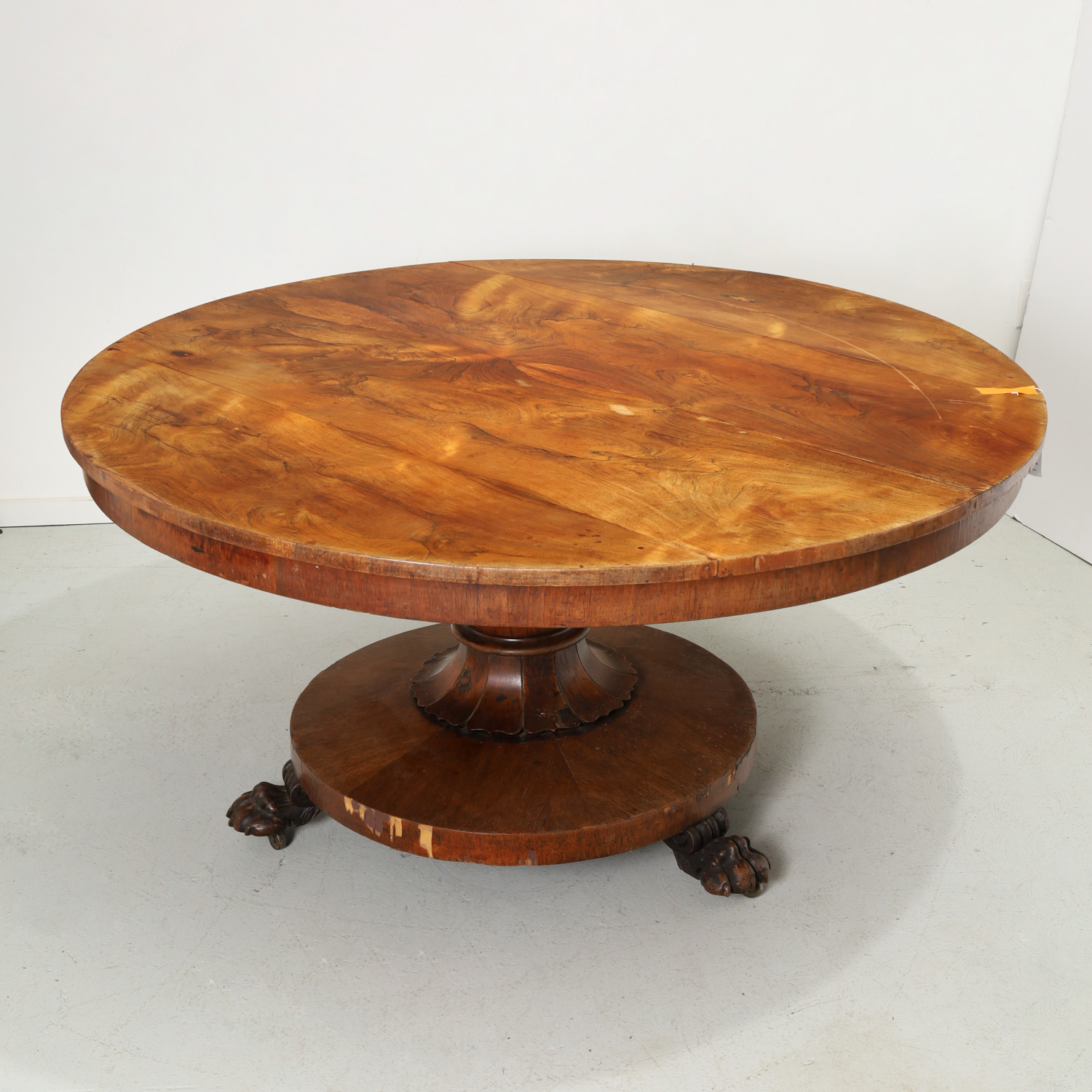 WILLIAM IV PEDESTAL BREAKFAST TABLE
