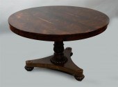 WILLIAM IV ROSEWOOD CENTER TAB