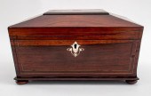 WILLIAM IV ROSEWOOD COFFRET BO