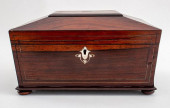 WILLIAM IV ROSEWOOD COFFRET BO