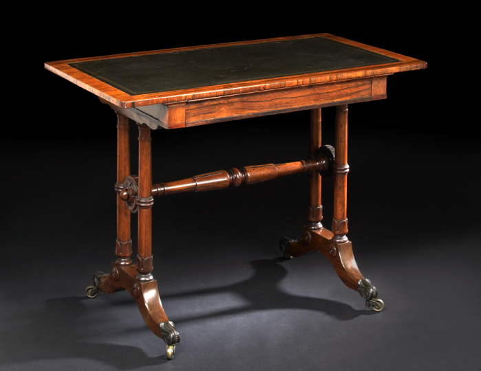 William IV Rosewood Library Table,