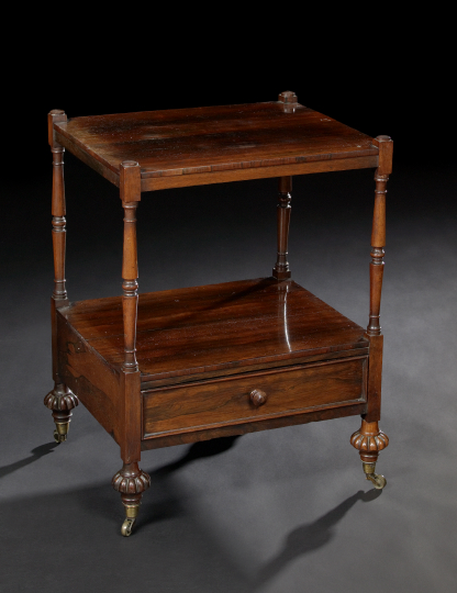 William IV Rosewood Side Table, 