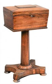 WILLIAM IV ROSEWOOD TEAPOYWill
