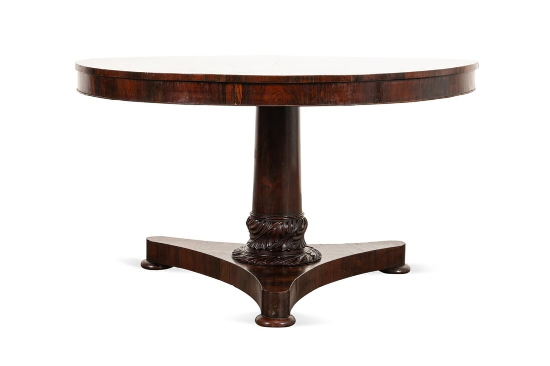 WILLIAM IV ROSEWOOD TILT-TOP