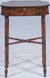 William IV Sewing Stand Englis