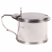 William IV silver mustard pot