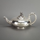 William IV Silver Teapot Paul