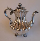 WILLIAM IV STERLING TEAPOTLove