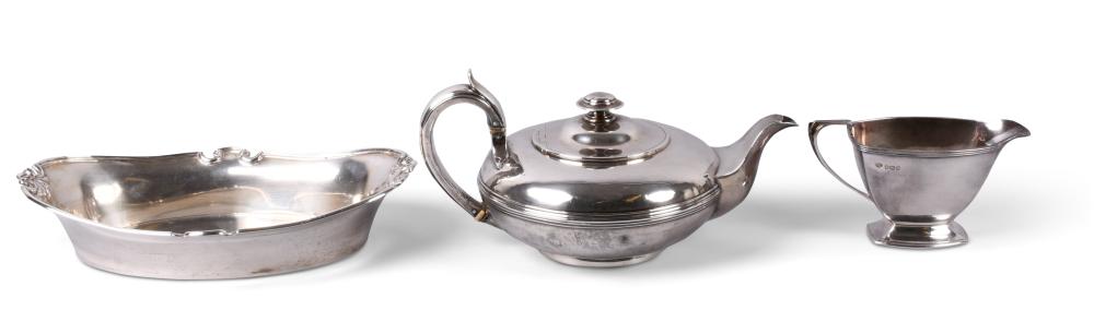 WILLIAM IV STREAMLINED TEAPOT,