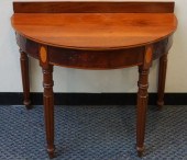 WILLIAM IV STYLE INLAID MAHOGA