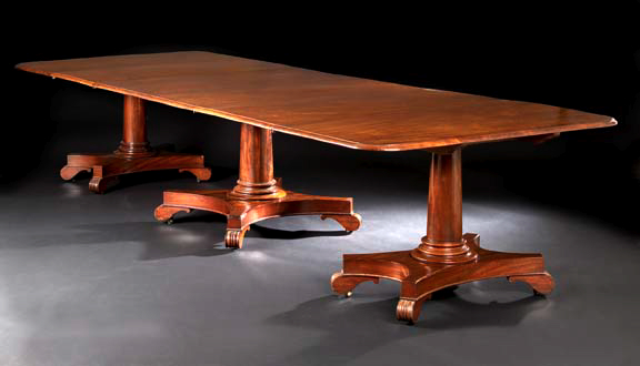 William IV-Style Mahogany Dining