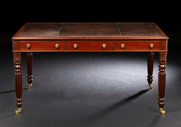 William IV-Style Mahogany Writing
