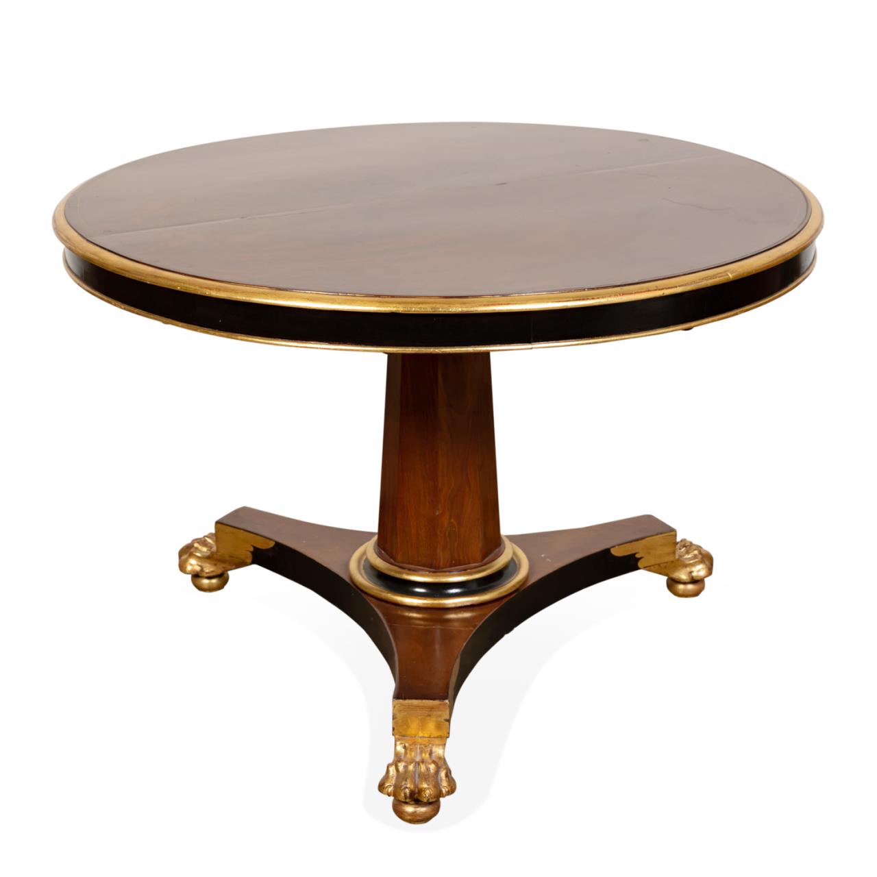 WILLIAM IV STYLE PARCEL GILT