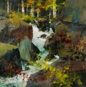 WILLIAM JACK LAYCOX OIL ON CAN