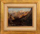WILLIAM KEITH MOUNTAINOUS LAND