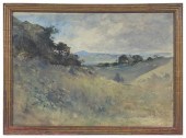 WILLIAM KEITH WATERCOLOR, MT.