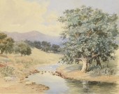 WILLIAM LEES JUDSON WATERCOLOR