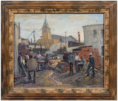 William Lester Stevens painting